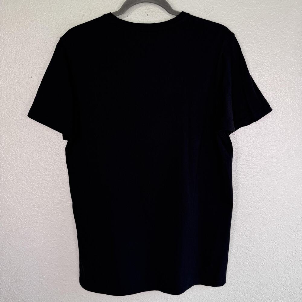 Roberto Cavalli Shirt Mens Large Tiger Graphic Tee Black Logo Designer Luxury - Picture 2 of 10